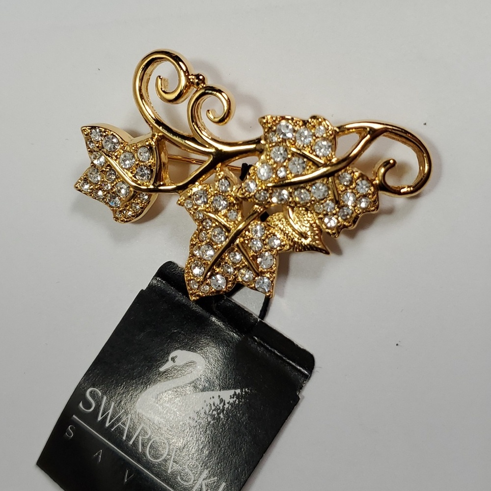 Swarovski Savvy "Ivy" Pin